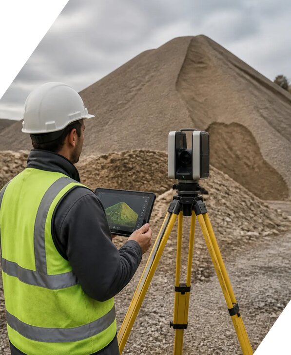 Лазерное 3D сканирование насыпей в Краснокаменске от 15332 р. | ЭкспертизаРоссия